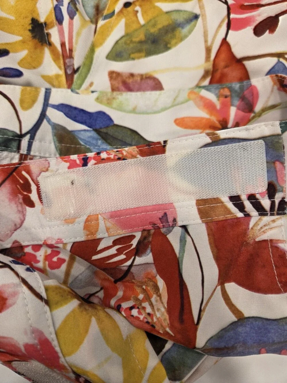 Ripskirt Hawaii Wildflower Watercolor Wrap Mini Skirt Extra Small